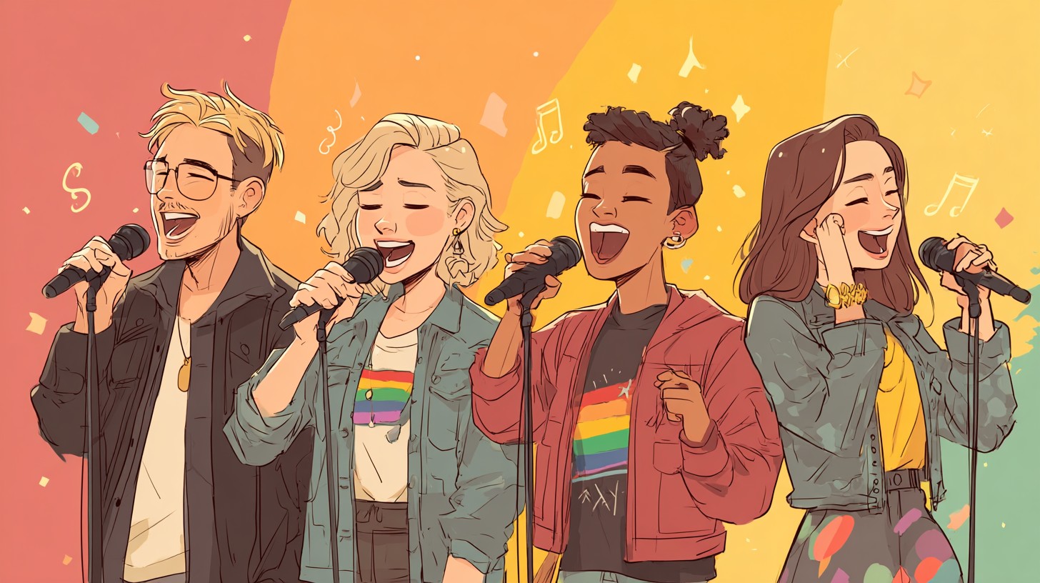 Queer karaoké night