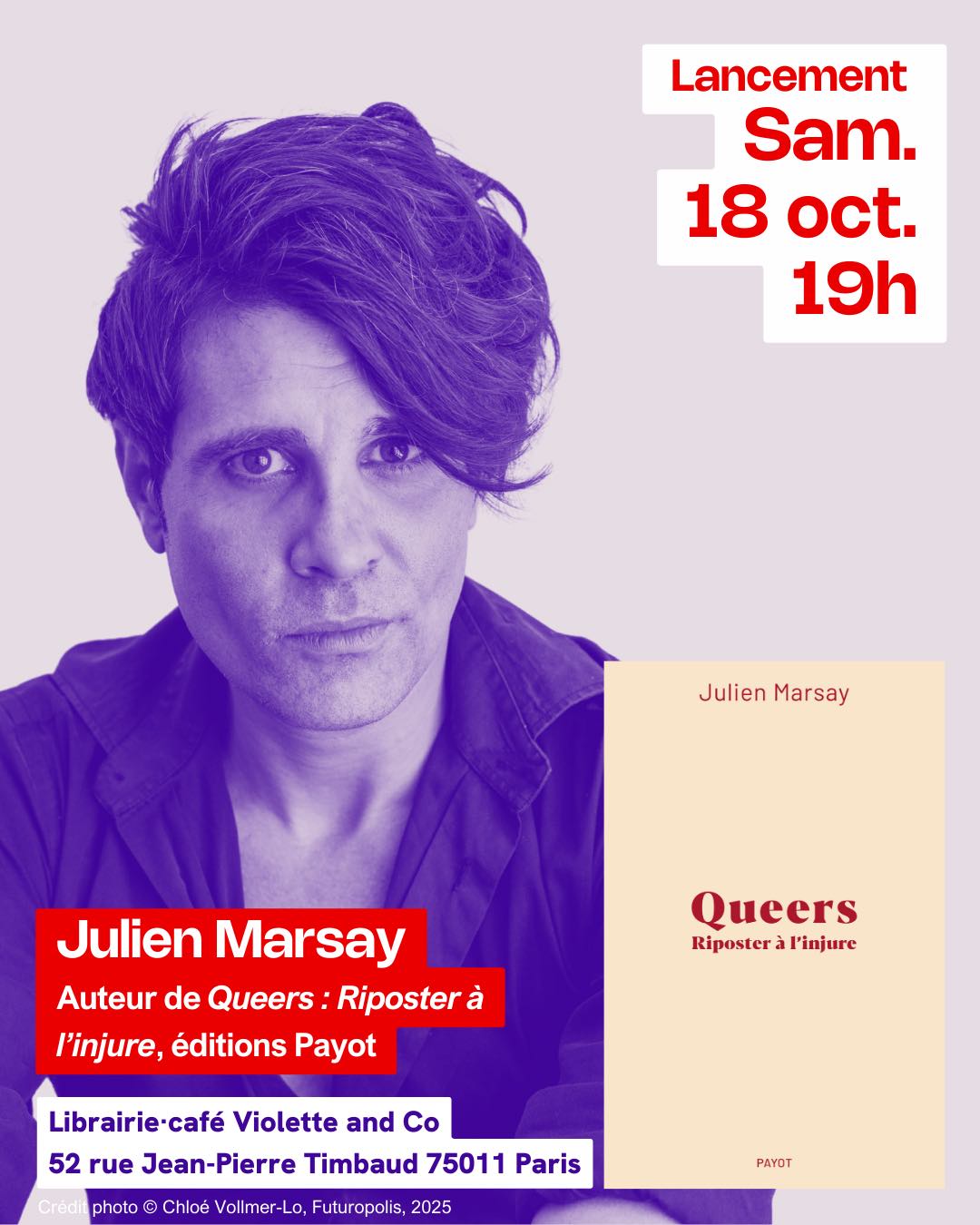 Queers, riposte à l'injure de Julien Marsay