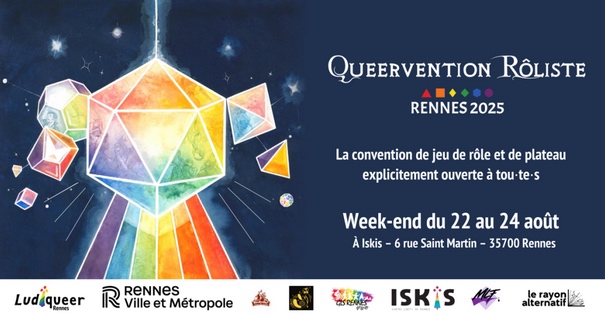 Queervention Rôliste de Rennes • Agenda