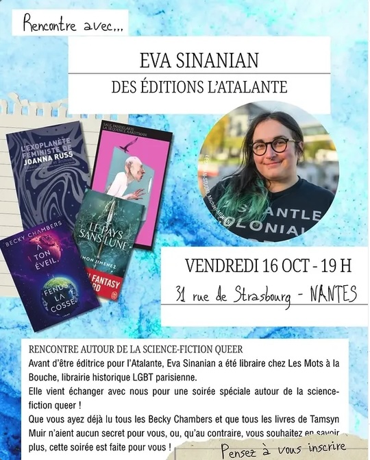 Rencontre avec Eva Sinanian