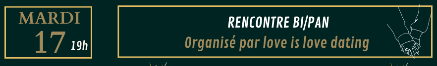 Rencontre bi/pan