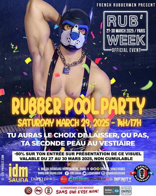 Agenda RubWeek #5 : Rub'Pool Party