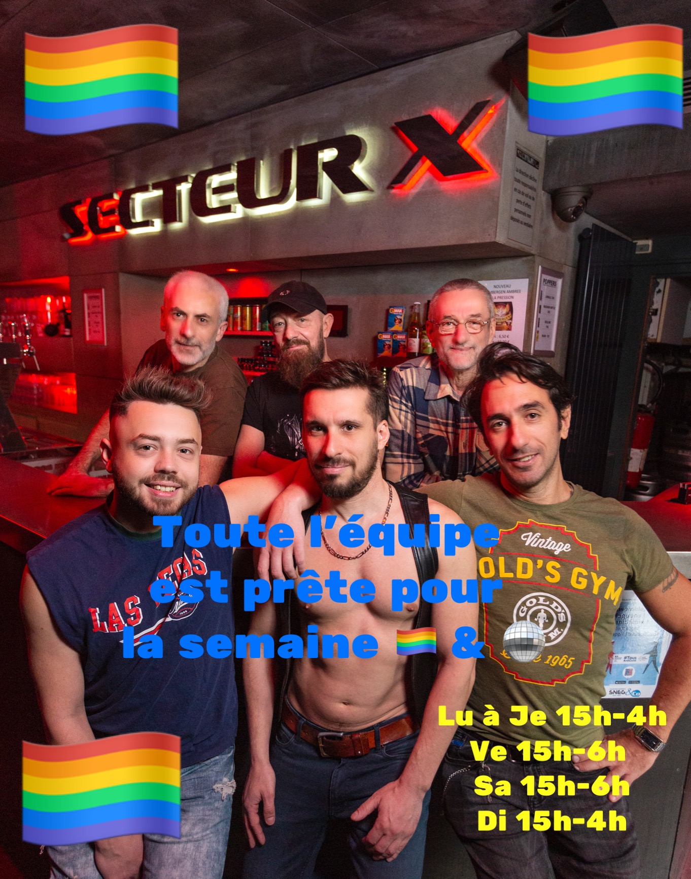 Secteur X Gay Pride • Agenda