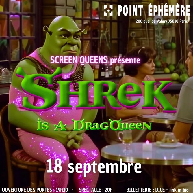 Shrek is a drag queen • Agenda