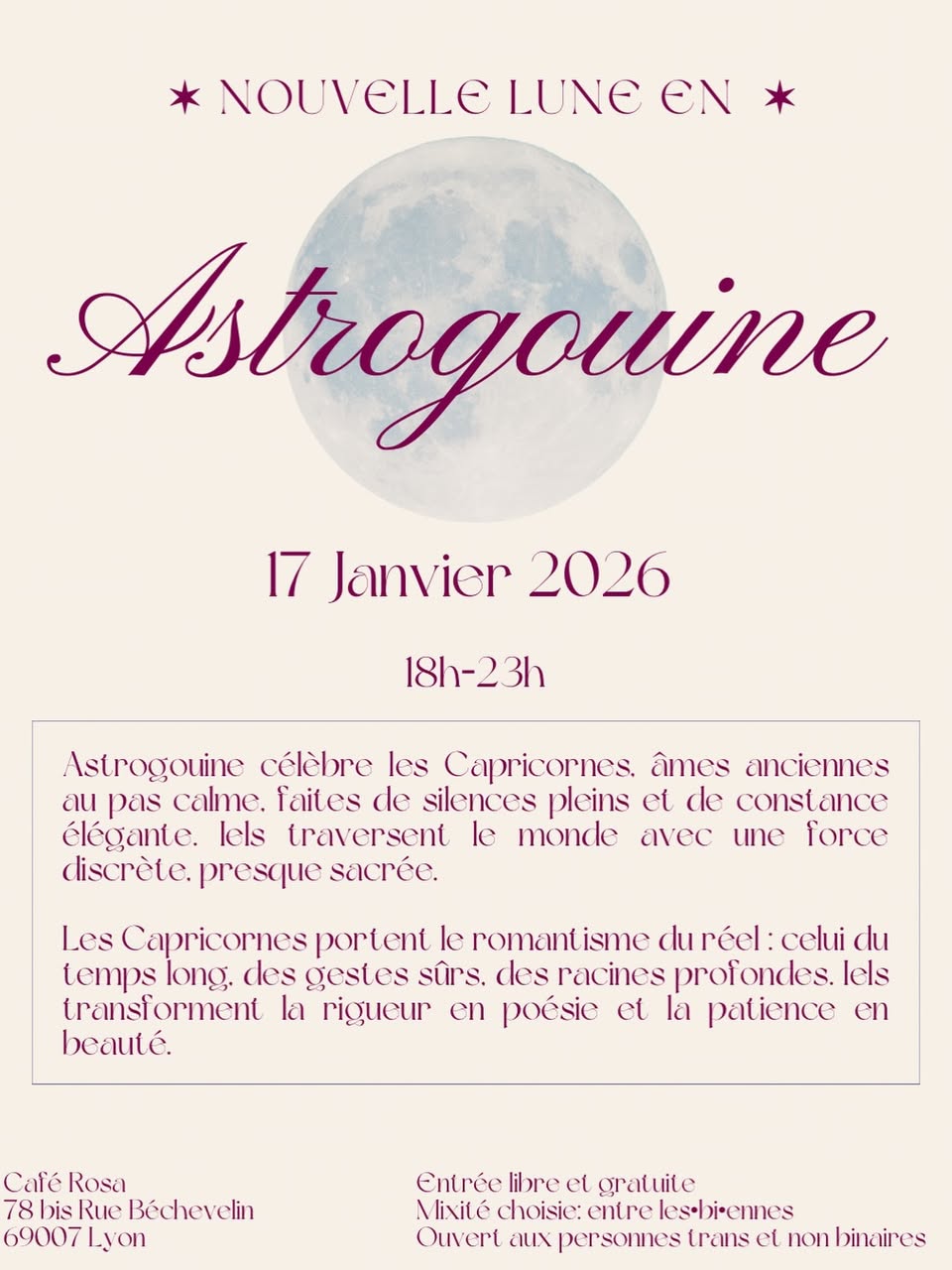 Soirée astrogouine