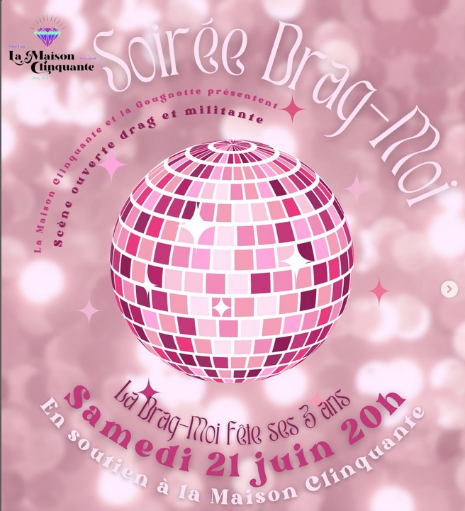 Soirée Drag-moi • Agenda