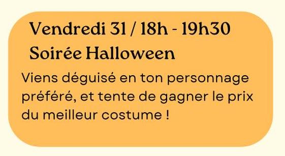 Soirée Halloween