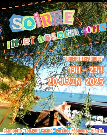 Soirée inter-associations • Agenda