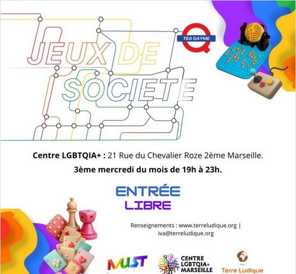 Agenda Soirée jeux de société