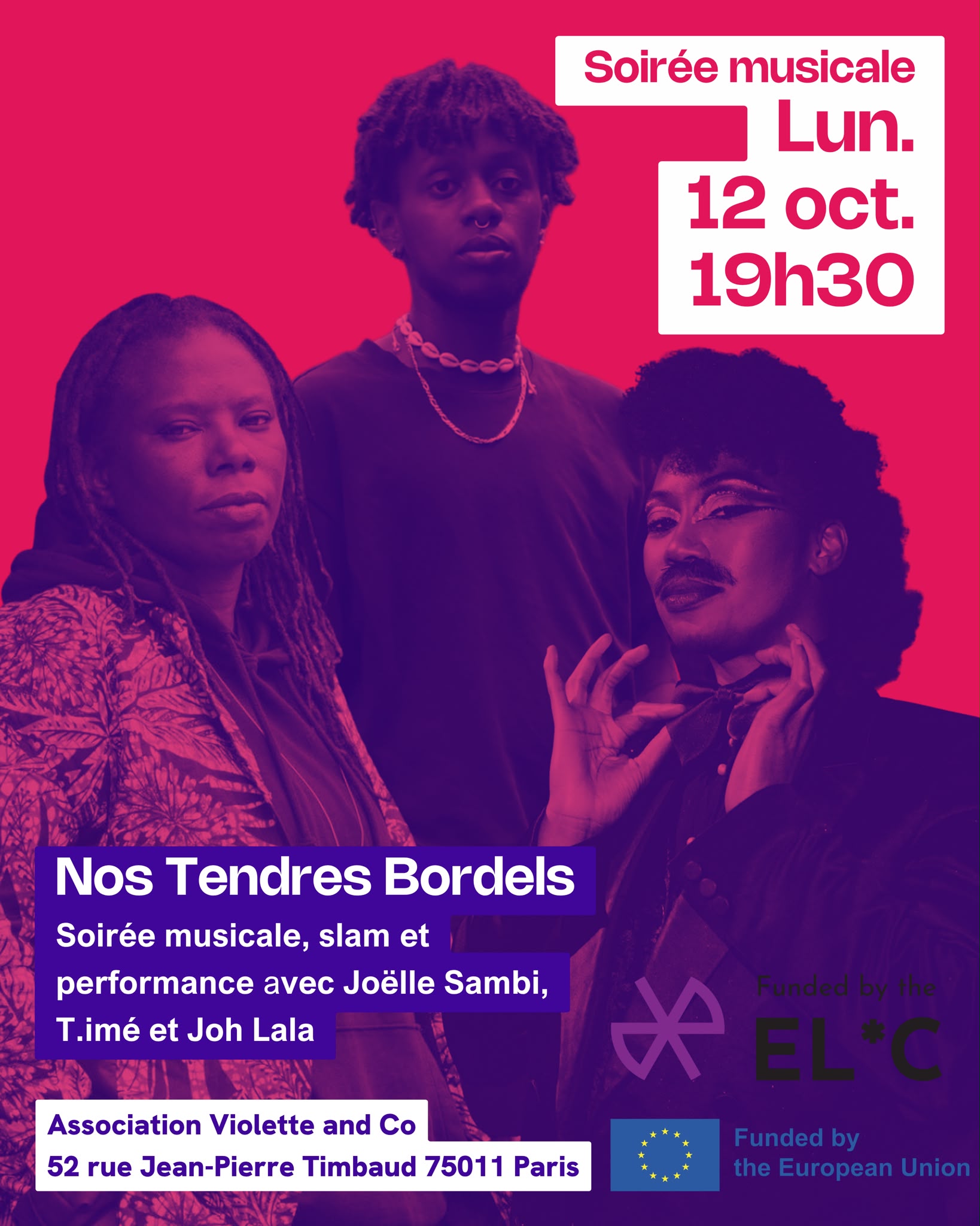 Soirée Nos tendres bordels