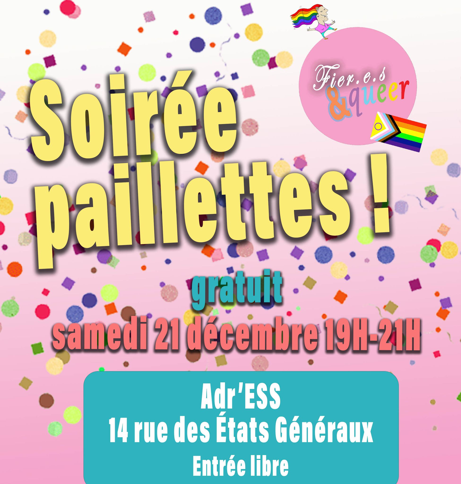 Soirée paillettes • Agenda