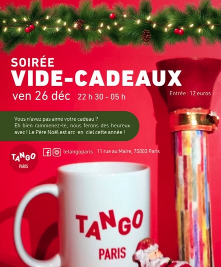 Soirée vide-cadeaux