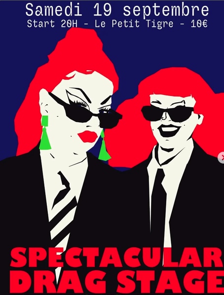 Spectacular drag stage