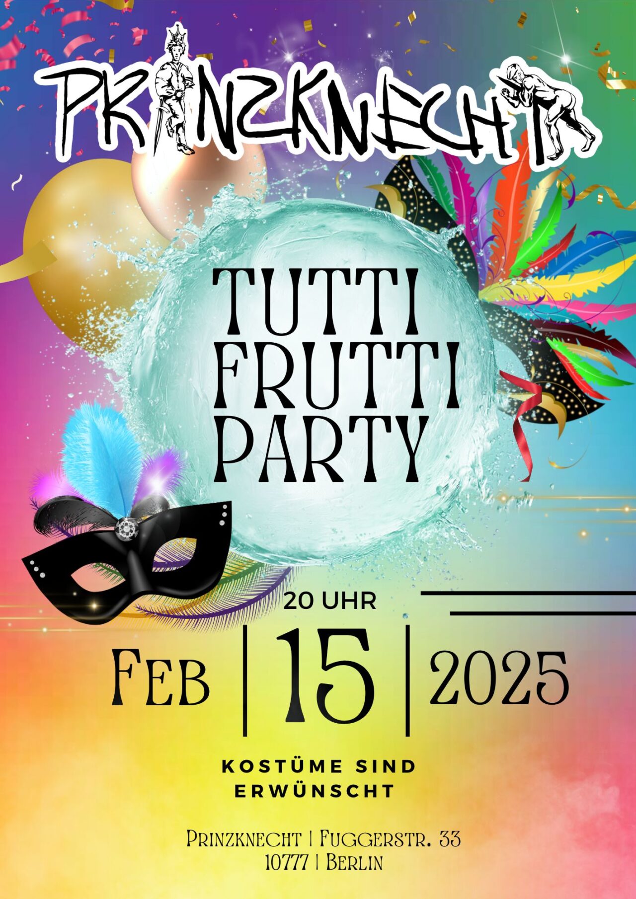 Agenda Tutti frutti party