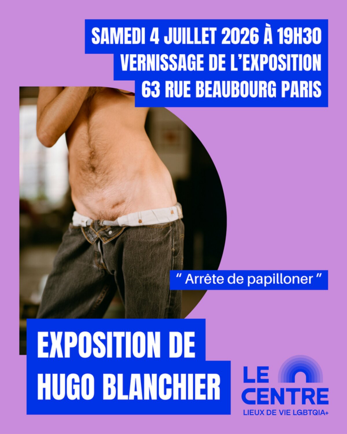 Vernissage exposition Hugo Blanchier