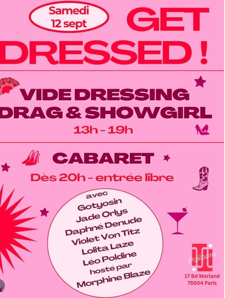 Vide dressing drag & cabaret