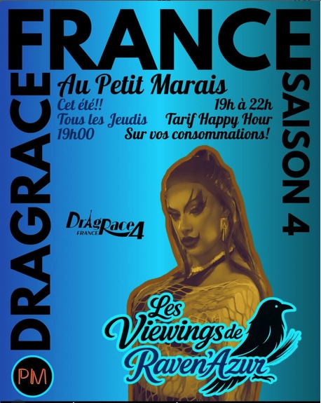 Viewing Party Drag Race France 4