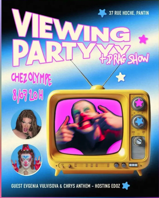 Viewing party Drag Race France 4