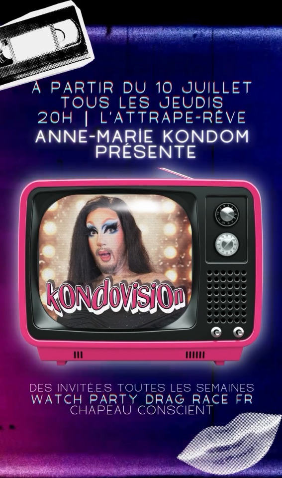 Viewing party Drag Race Frnce all stars • Agenda