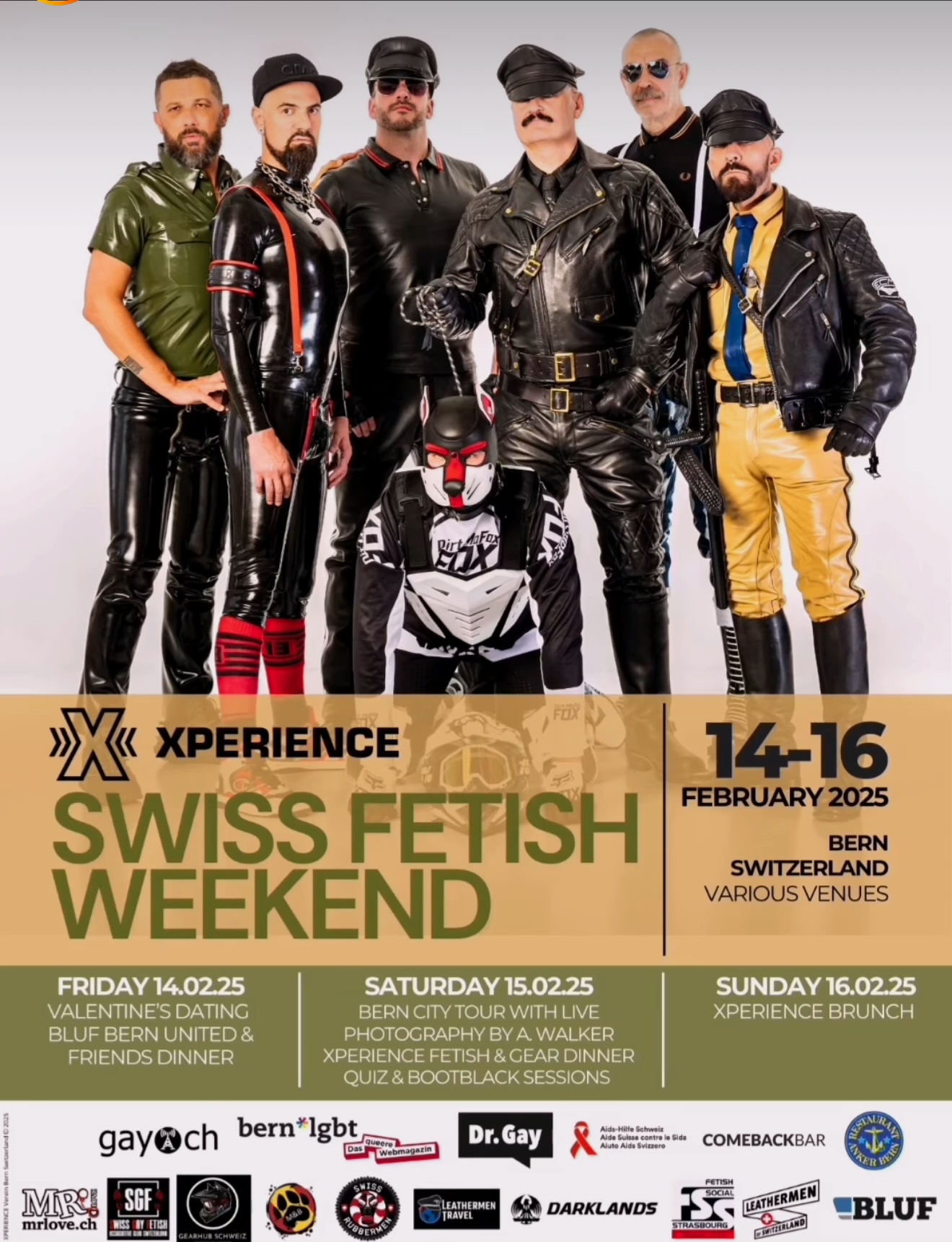 Agenda X perience Swiss fetish weekend