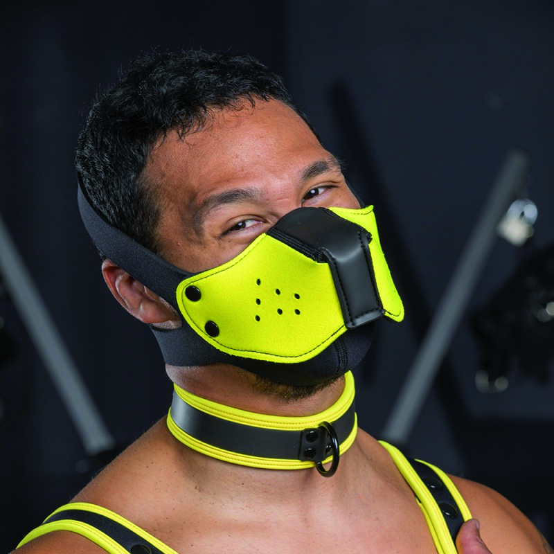 Fetish store - Neo k9 muzzle + head harness