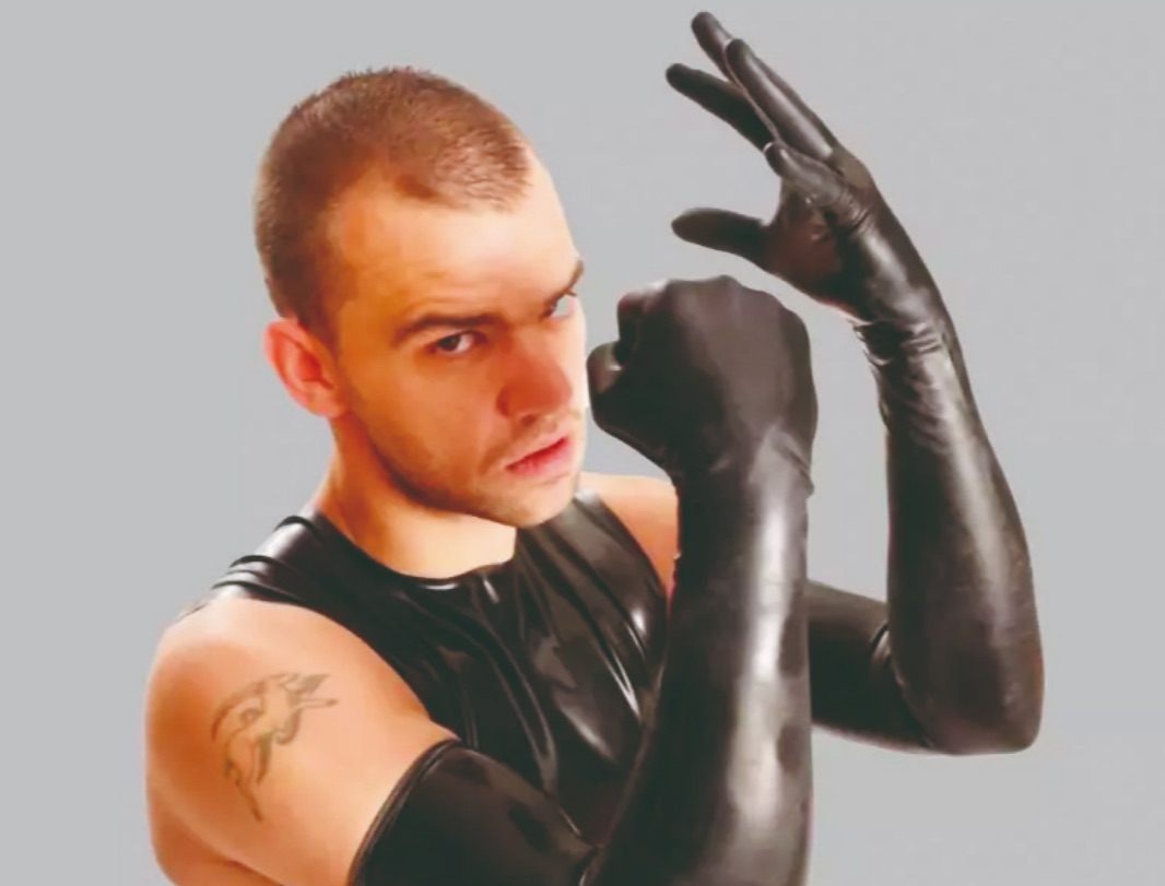 Fetish store - Gants fisting en latex à longueur d’épaule