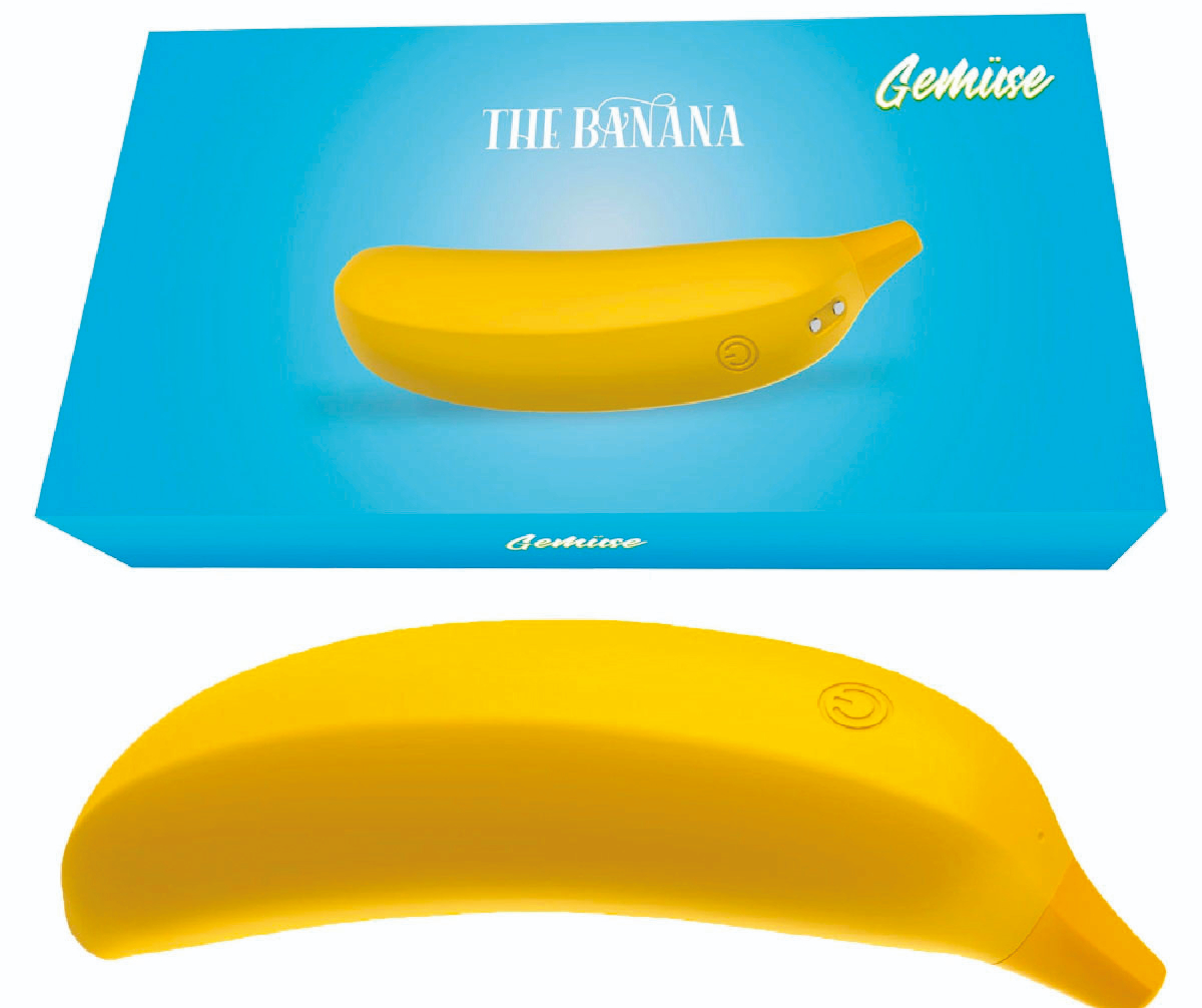 Fetish store - Gode vibrant : la banane